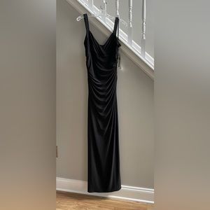 NWT! LAUREN Ralph Lauren Evening Black Dress 12
